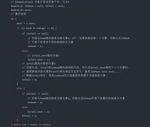 HashMap的擴容操作是怎么實現(xiàn)的3