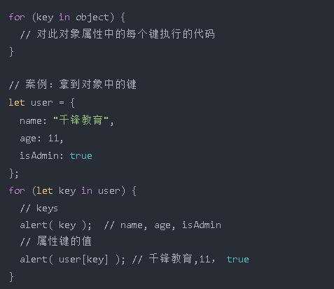 JavaScript常見幾種循環(huán)遍歷的使用及區(qū)別3